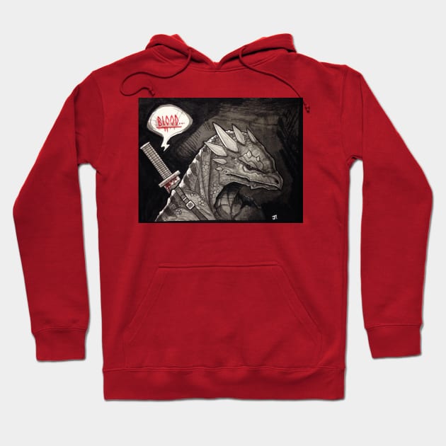 Thom and Blood Drinker Hoodie by Jhooray